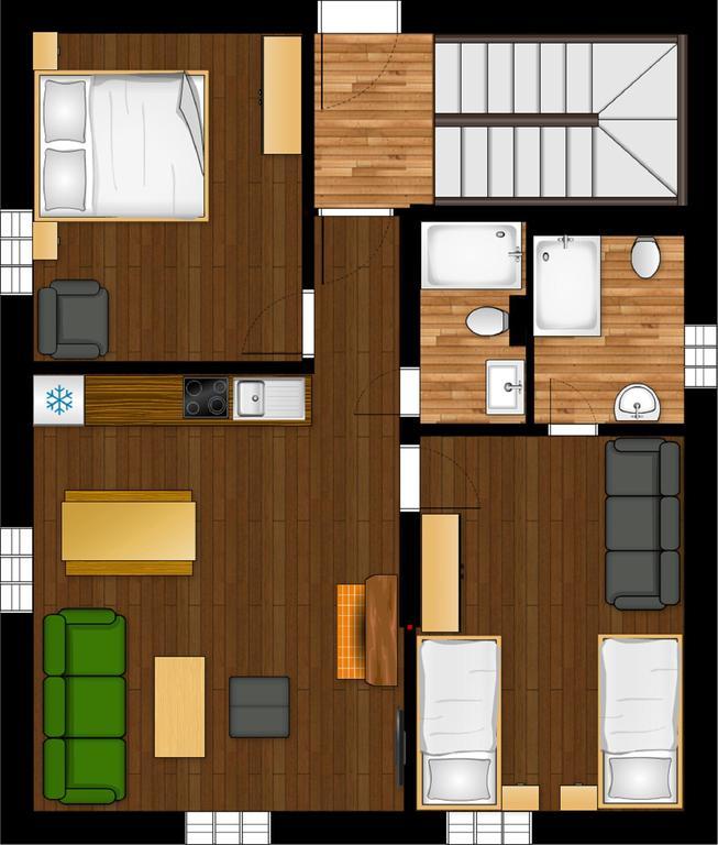 Apartment House Kongen Demänovská Dolina Zimmer foto